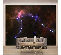 Universe Planets Galaxies Creative Art 3D Wallpaper Textured Silk Easy Install Living Room Sofa Bedroom Dining Room Home Decoration Wall-200cm×140cm