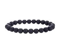 Universe Solar System Bracelet Women Natural Stone Eight Planets Solar Chakra Bracelet For Women Men Jewelry Gifts (Metal Color : Black Matte onyx)