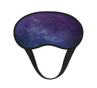 Universe with Stars and Galaxy Interstellar Print Adults Kids Light Blocking Eye Cover for Travel Daily Use Nap Insomnia Camping
