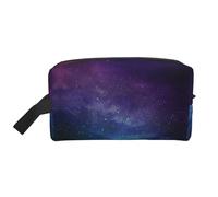 Universe with Stars and Galaxy Interstellar Print Storage Bag â€“ Large Travel Cosmetic Makeup Bags, Portable Pouch Organizer for Toiletries, Accessories