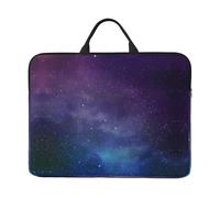 Universe with Stars and Galaxy Interstellar Printed 14in Laptop Case Sleeve Bag â€“ Portable Handle & Zipper â€“ Ideal for Travel, Business & Office Use