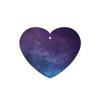 Universe With Stars Galaxy Interstellar Printing 10 Pieces Air Freshener Car Hanging Cards Air Freshener Sheets With Rope For Cars Home