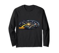 Universe You are HERE Space T-Shirt Fun Physics Geeks Long Sleeve T-Shirt