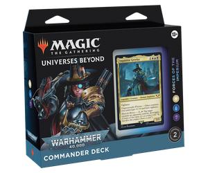 Universes Beyond: Warhammer 40,000 - Forces of the Imperium Commander Deck | Universes Beyond: Warhammer 40000