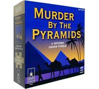 University Games 33123 Murder by The Pyramids 1000 Piece Mystery Jigsaw Puzzle,