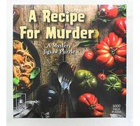 University Games A Recipe for Murder 1000 Piece Mystery Jigsaw Puzzle