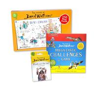 University Games David Walliams Bundle, Mega-tastic Challenges Game, 250 Piece Puzzle, Card Game, Ages 7+, Family Fun