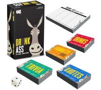 University Games Drunk Ass Game | Drunk Ass Team Trivia Game for Adults, Funny Party Game for 2+ Players, Ages 21+, Drinking Game for Game Night