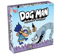 University Games E2:E3Dog Man Attack of the Fleas Board Game | For 2-6 Players 07010 Blue