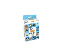University Games First 100 Words Animals Card Game, 01335