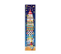 University Games Learning Journey Long & Tall 123 Rocketship Jumbo Floor Puzzle, 51 Pieces, Ages 3-6