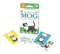University Games Mog The Forgetful Cat Card Game, Black, White, Orange, Yellow, Green, Blue
