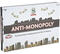 University Games P01851 Anti-Monopoly Board Game, None