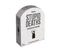 University Games Stupid Deaths Family & Board Game One Colour