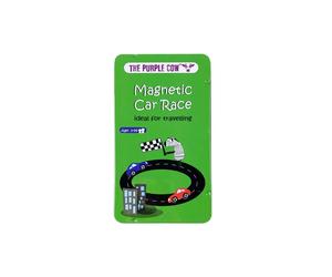University Games The Purple Cow To Go Game Magnetic Car Race