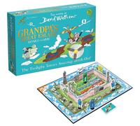 University Games The World of David Walliams Grandpa's Great Escape Board Game in Blue University Games Blue