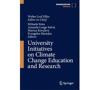 University Initiatives on Climate Change Education and Research