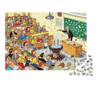 University Lecture Hall Riot Wooden Jigsaw Puzzle Waterproof 1000 Piece Puzzles for Adults Colourful Challenging Games