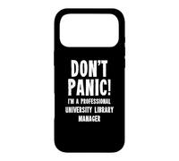 University Library Manager Case for iPhone 17 Pro Max