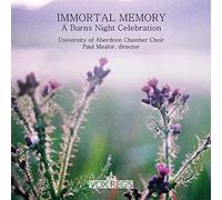 Various Composers : Immortal Memory: A Burns Night Celebration CD (2017)