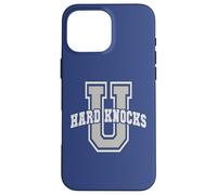 UNIVERSITY of HARD KNOCKS College Varsity Matters Owner Life Case for iPhone 16 Pro Max