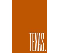 University of Texas at Austin Journal - “TEXAS.” Glossy Hardcover Notebook: 160 College-Ruled Pages with Longhorn Horns & Texas State Watermark | UT Austin Gift for Students, Alumni & Fans