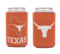 University of Texas Can Insulator Beverage Cooler 2 Pack Foam Beverage Holder Longhorns UT Austin (2 Pack Can)