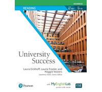 University Success Reading Advanced – Student Book with MyLab English