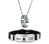 University Trendz Combo Pack of Chain Pendant with Bracelet- (Suga-BTS)