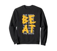 University Varsity-Gold Beat The Odds Yellow Sweatshirt