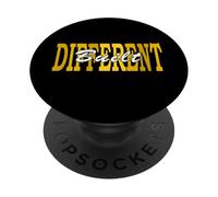 University Varsity-Gold Color Built Different Yellow PopSockets Adhesive PopGrip
