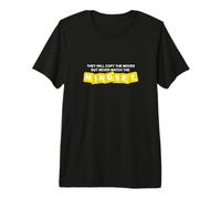 University Varsity-Gold Color Can't Match The Mindset Yellow Premium T-Shirt