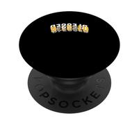 University Varsity-Gold Color Every Which Way Blessed Yellow PopSockets Adhesive PopGrip