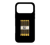 University Varsity-Gold Color Focus On Your Money Yellow Case for iPhone 17 Pro Max