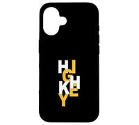 University Varsity-Gold Color Highkey Yellow Case for iPhone 16