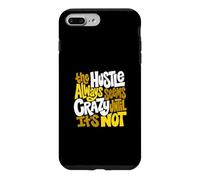 University Varsity-Gold Color Hustle Ain't So Crazy Yellow Case for iPhone 7 Plus/8 Plus