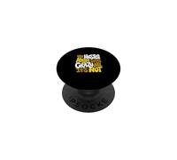 University Varsity-Gold Color Hustle Ain't So Crazy Yellow PopSockets Adhesive PopGrip