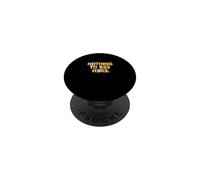 University Varsity-Gold Color Nothing To See Here PopSockets Adhesive PopGrip
