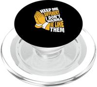 University Varsity-Gold Color Pray To Be Different Yellow PopSockets PopGrip for MagSafe