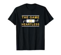 University Varsity-Gold Color The Game is Heartless Yellow T-Shirt