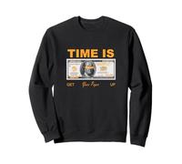 University Varsity-Gold Color You Already Know What Time Sweatshirt