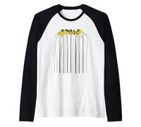University Varsity-Gold Color You Know I Speak Up Yellow Raglan Baseball Tee