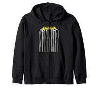 University Varsity-Gold Color You Know I Speak Up Yellow Zip Hoodie