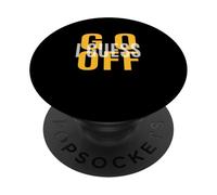 University Varsity-Gold Don't Let Me Stop You... Yellow PopSockets Adhesive PopGrip
