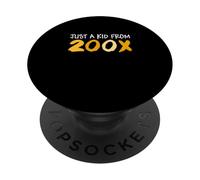 University Varsity-Gold Just A Kid From 200X Varsity-Gold PopSockets Adhesive PopGrip