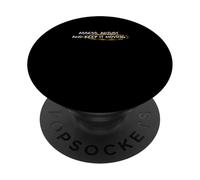 University Varsity-Gold Keep It Moving Varsity-Gold PopSockets Adhesive PopGrip