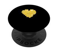 University Varsity-Gold Love Your Self Notes Yellow PopSockets Adhesive PopGrip
