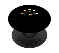 University Varsity-Gold Nearly Heartless Yellow PopSockets Adhesive PopGrip