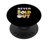 University Varsity-Gold Never Sold Out Yellow PopSockets Adhesive PopGrip