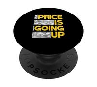 University Varsity-Gold Price Is Going Up Yellow PopSockets Adhesive PopGrip